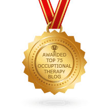 Awarded Top 75 Occupational Therapy Blog Medal